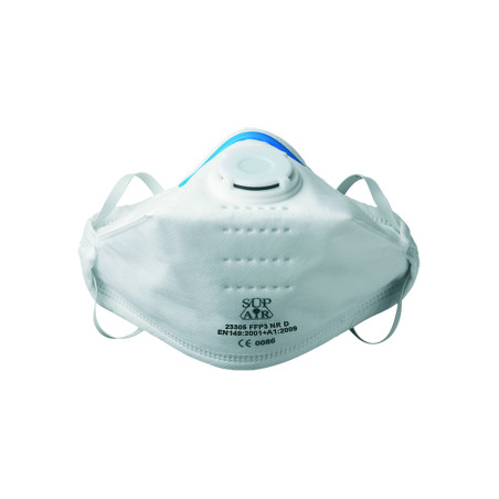 MASQUE FFP3 PLIABLE VALVE BTE 20