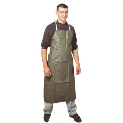 TABLIER PVC ARME NYLON VERT 110X75