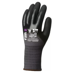 Gants EUROLITE 15N505 J15 dble end. nit paume+3/4 dos T10 Coverguard
