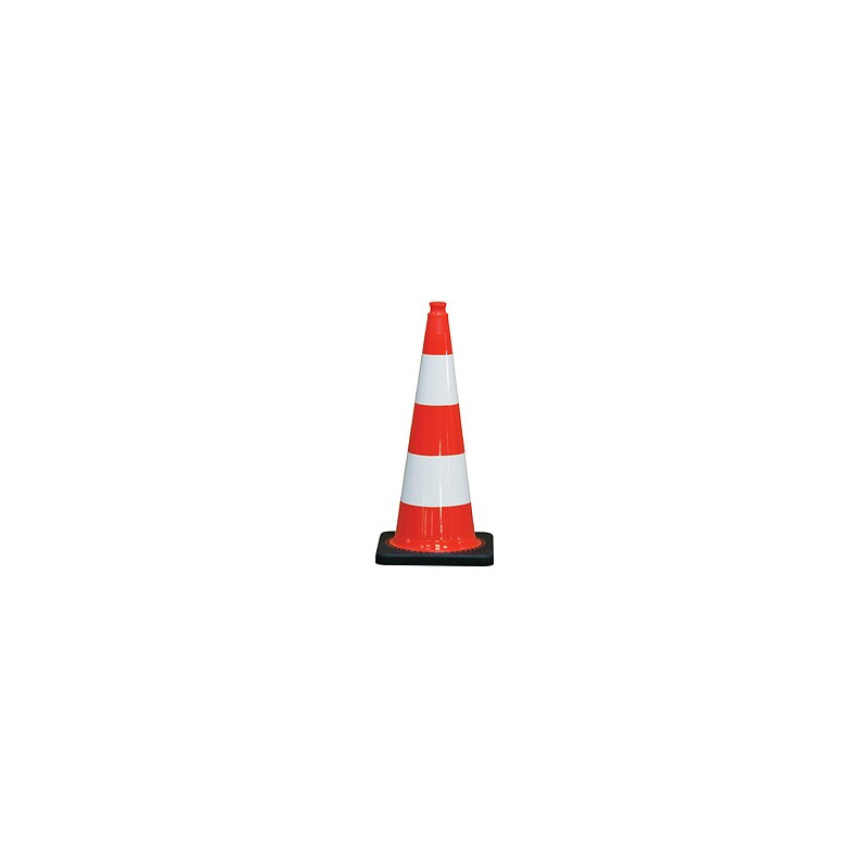 CONE PLASTIQUE FLUO 30CM 350 G