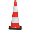 CONE PLASTIQUE FLUO 30CM 350 G