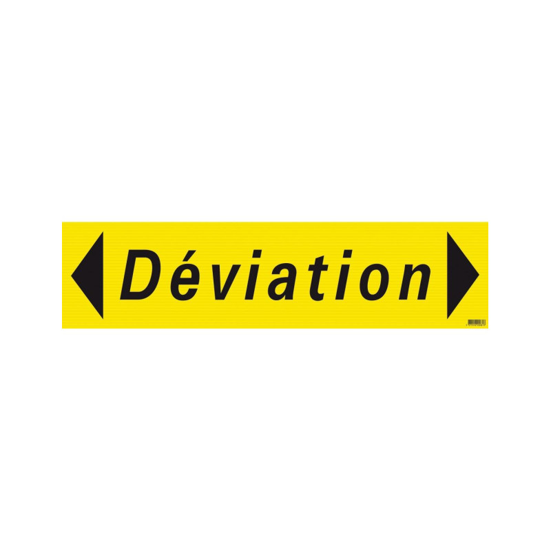 PANNEAU DEVIATION 800X200mm (PP ALV PANNEAU DEVIATION 800X200mm (PP ALV