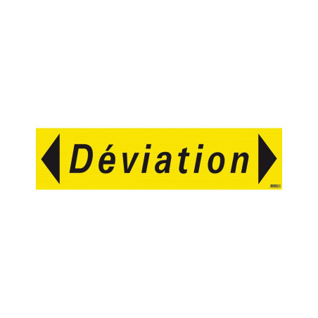 PANNEAU DEVIATION 800X200mm (PP ALV