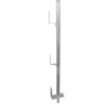 POTELET D40mm A PLANCHE ZINGUE
