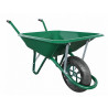 Brouette de chantier avec roue brouette increvable