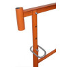 TRETEAU FIXE 1,20 X 2,19 ORANGE