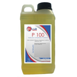 Huile minérale P100 pour compresseurs à pistons – 2L