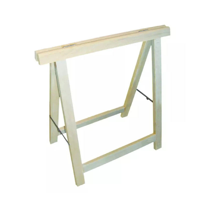 TRETEAU BOIS 77CM SECT 50*25mm TRETEAU BOIS 77CM SECT 50*25mm