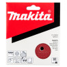Disques abrasifs grain 60 Ø125 mm auto-agrippant 8 trous (bois/métal) - P43549 Makita