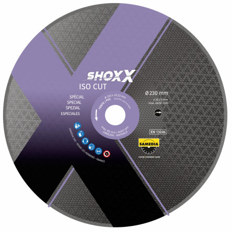 Disque 230 Shoxx ISO CUT - Samedia 313344001