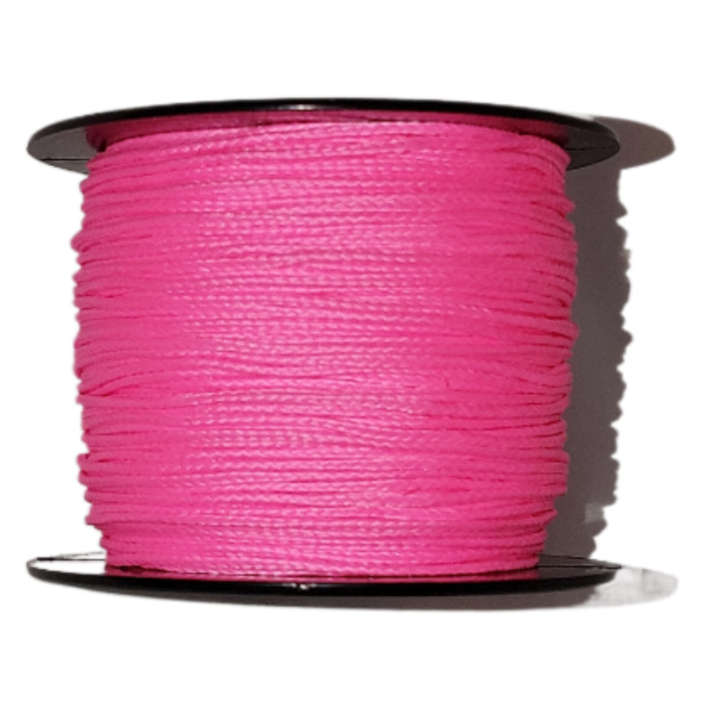 Drisse Nylon D 2,5 mm - Bobine de 1000 m Fluo Rose