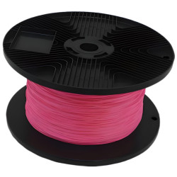 Drisse nylon D 2,5 mm - Bobine de 100 m fluo rose