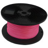 Drisse nylon D 2,5 mm - Bobine de 100 m fluo rose