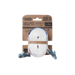 Sangle à came à griffe 25mm - 5m (250kg)