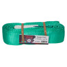 Élingue sangle plate 2T 2M verte