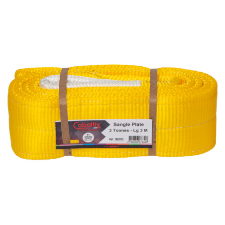 Élingue sangle plate 3T - 4m pour levage