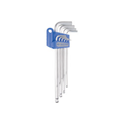 Jeu de clés mâles 6 pans extra longues