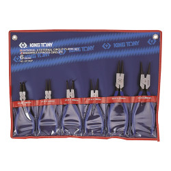 Trousse de pinces circlips - 6 pièces