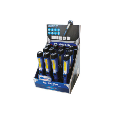 Lampe d'inspection 1.5w cob avec support