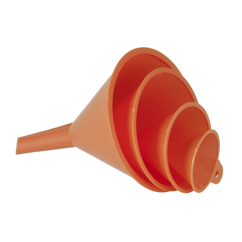 Entonnoir en plastique - Lot de 4 pièces