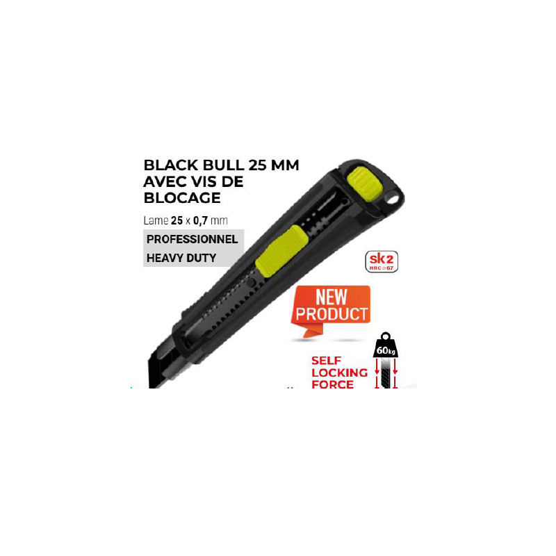 Cutter METRICA BLACK BULL 25 mm