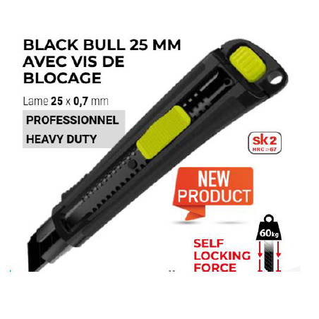 Cutter METRICA BLACK BULL 25 mm