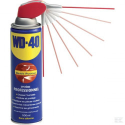 Huile WD-40 dégrippant en bombe de 500 ml
