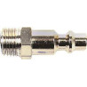 Raccord rapide 1/4" mâle pour tuyau