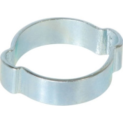 Collier à oreilles en acier zingué W1 - Diamètre 17-20mm