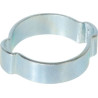 Collier à oreilles en acier zingué W1 - Diamètre 17-20mm