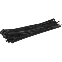100 colliers nylon 72X450 noir