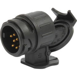 Adaptateur Auto 13 B Male - 7 B Femelle