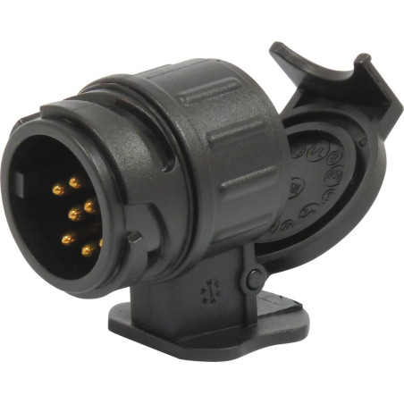 Adaptateur Auto 13 B Male - 7 B Femelle