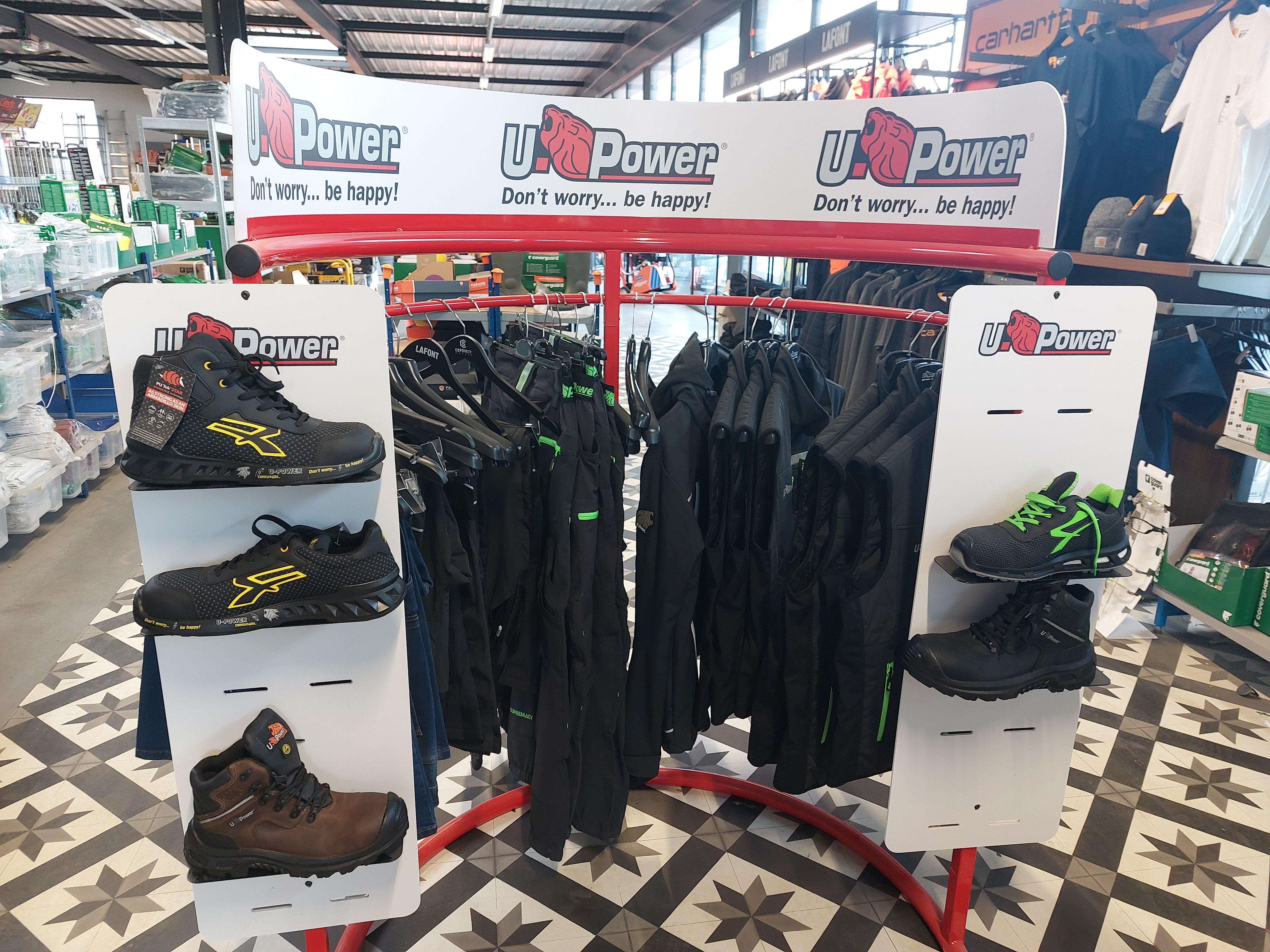 EPI chaussures de sécurité et vêtements de travail